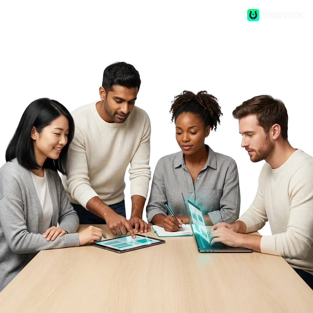 Logo de TrueLuck, plateforme de paris sportifs et casino en ligne avec bonus de bienvenue et application mobile