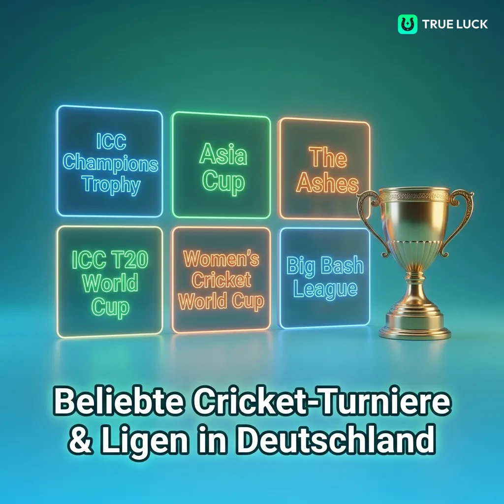 Cricket tournaments including ICC World Cup, T20 World Cup, The Ashes, and IPL matches available for betting.
