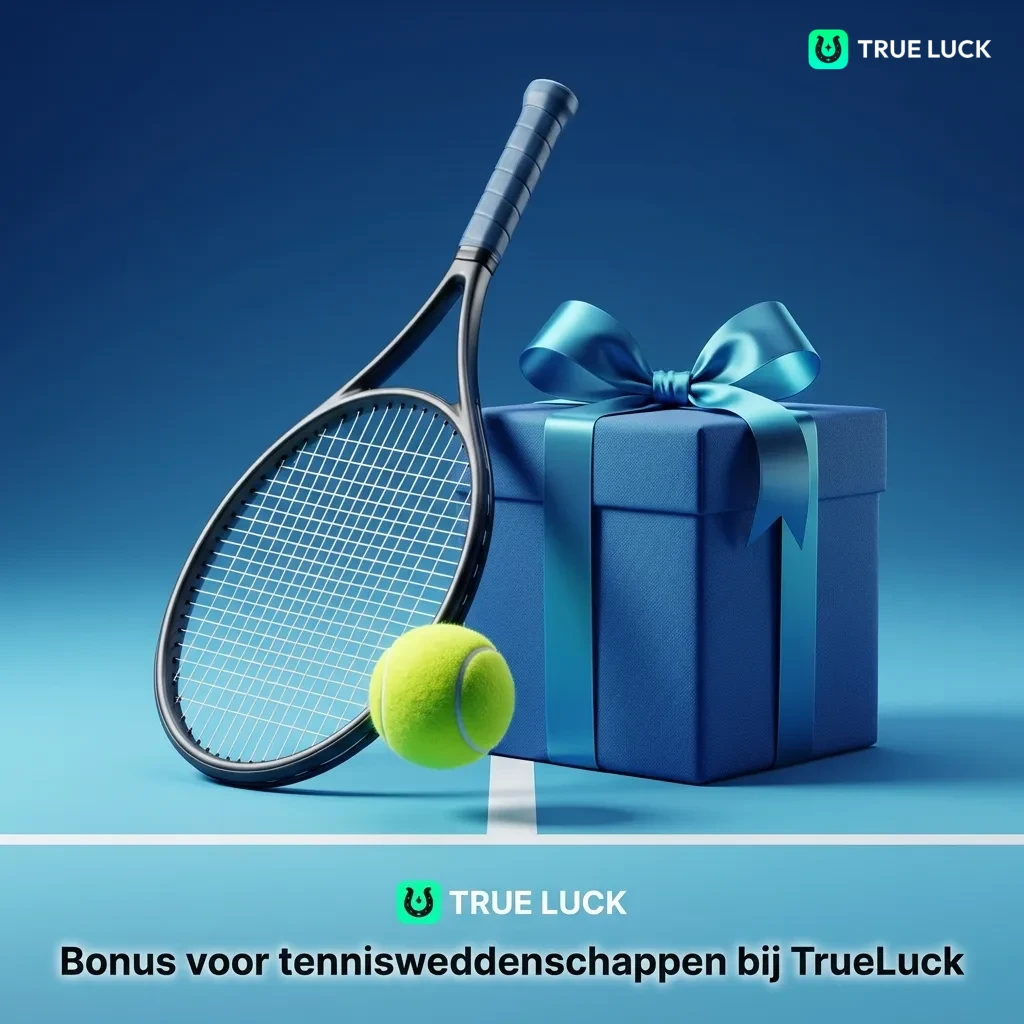 TrueLuck tennis betting bonus: 100% welcome offer up to €300 for new players with 5x wagering requirement