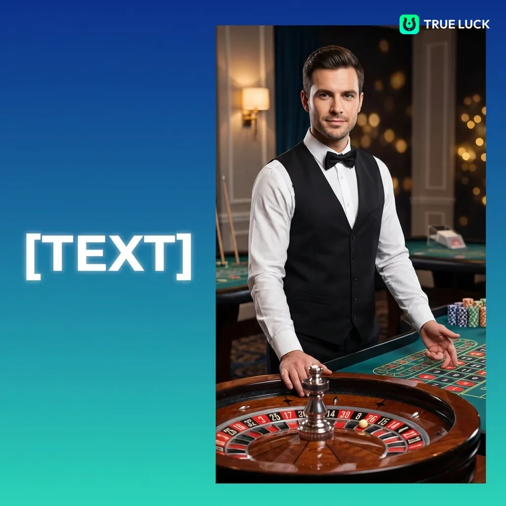 Croupier professionnel animant une table de casino en direct avec roulette, cartes et interface de chat en temps réel