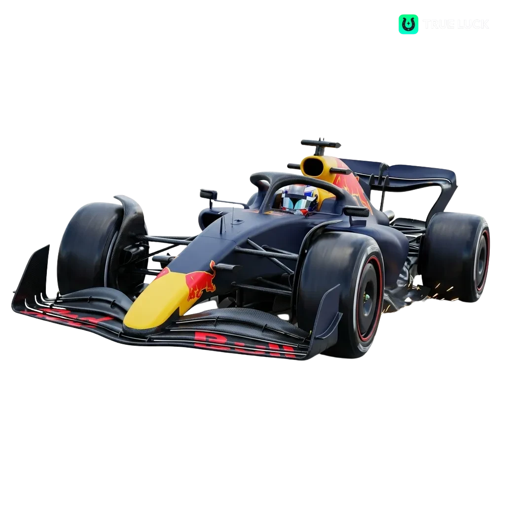 TrueLuck F1 betting interface showing live odds, race statistics, and mobile-friendly design for French users