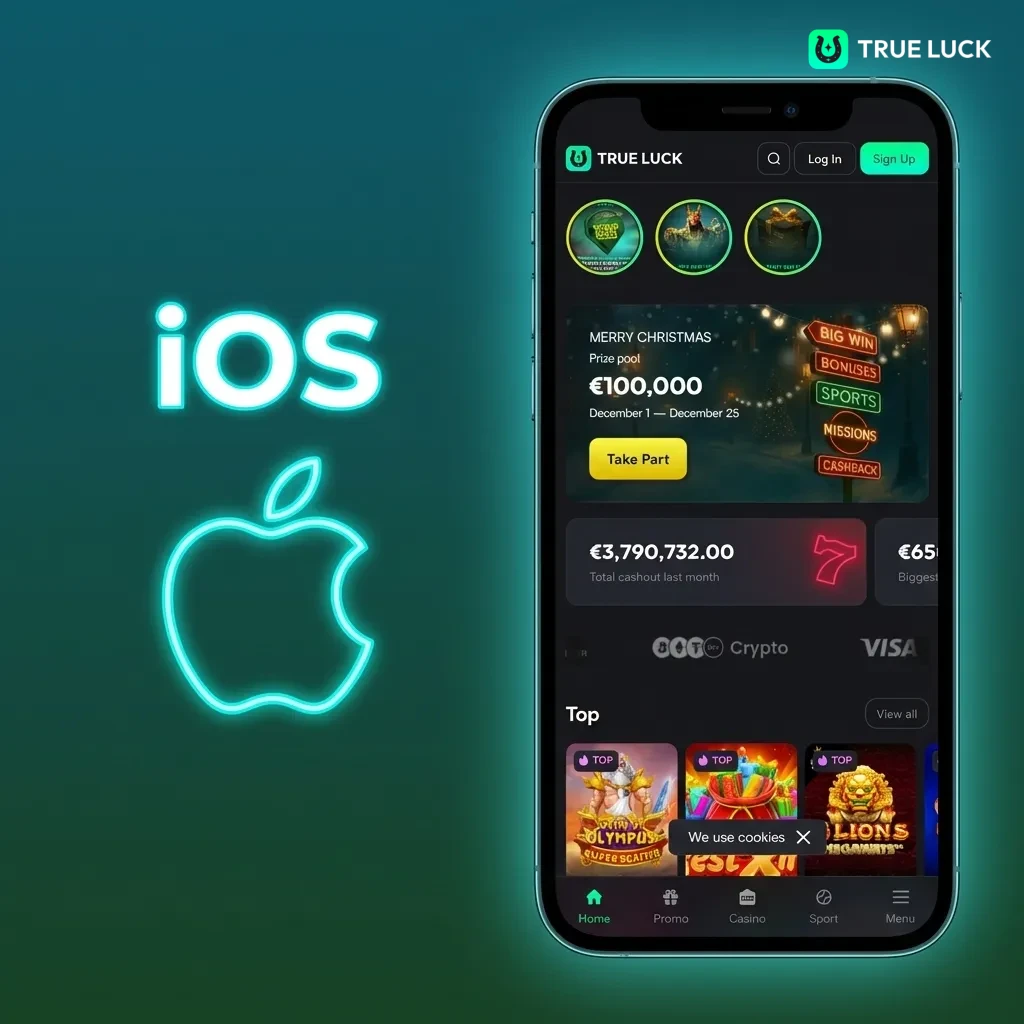 iOS app installation guide showing steps to download and set up on iPhone or iPad with Face ID integration