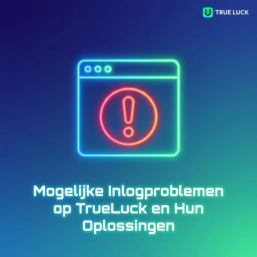 Table showing common TrueLuck login problems like forgotten passwords and account lockouts with their solutions
