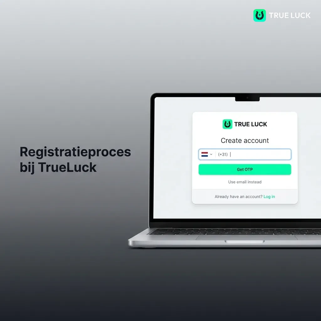 TrueLuck registratieproces: snelle aanmelding in 5 stappen voor toegang tot bonussen en casino spellen.