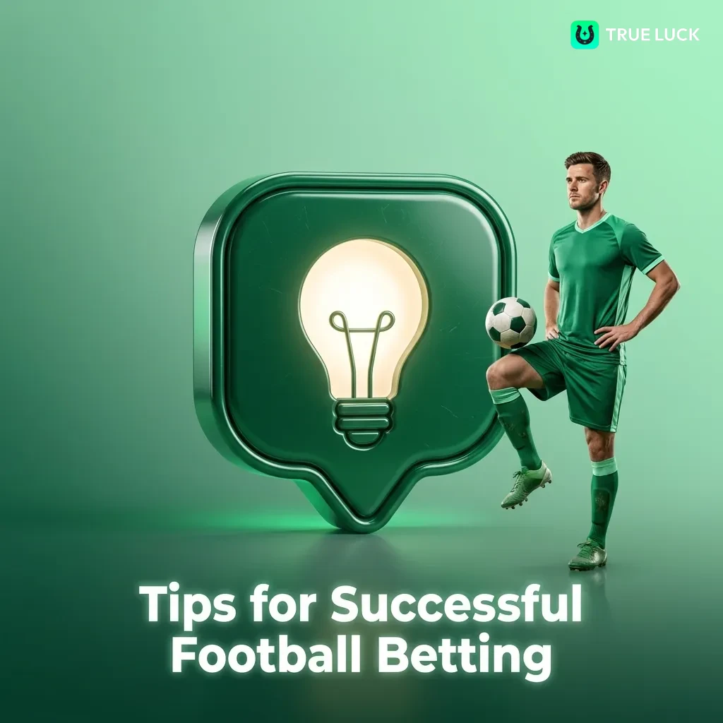 Football betting tips guide showing strategies for analyzing team form, statistics, and bankroll management