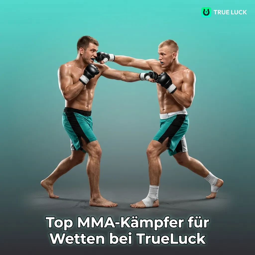 Top MMA fighters including Jon Jones, Islam Makhachev, and Israel Adesanya available for betting on TrueLuck platform