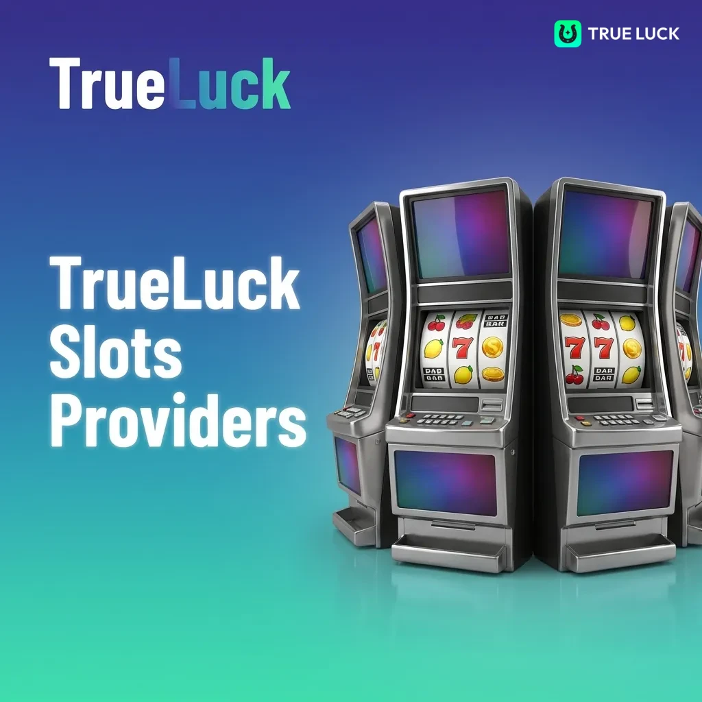 TrueLuck Slots from 50+ providers including NetEnt, Microgaming, Pragmatic Play, and Evolution with diverse themes