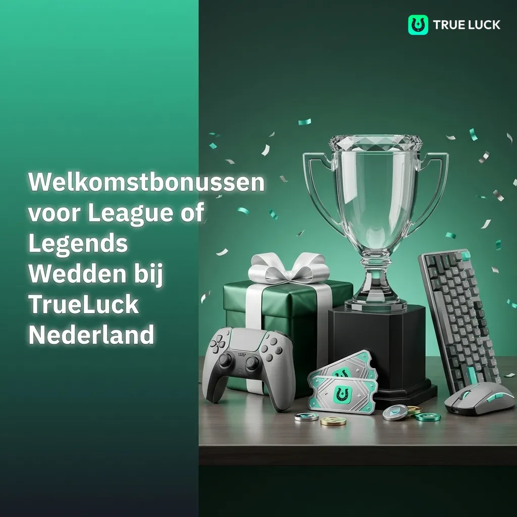 TrueLuck Nederland welkomstbonus voor League of Legends wedden met registratie- en stortingsinstructies