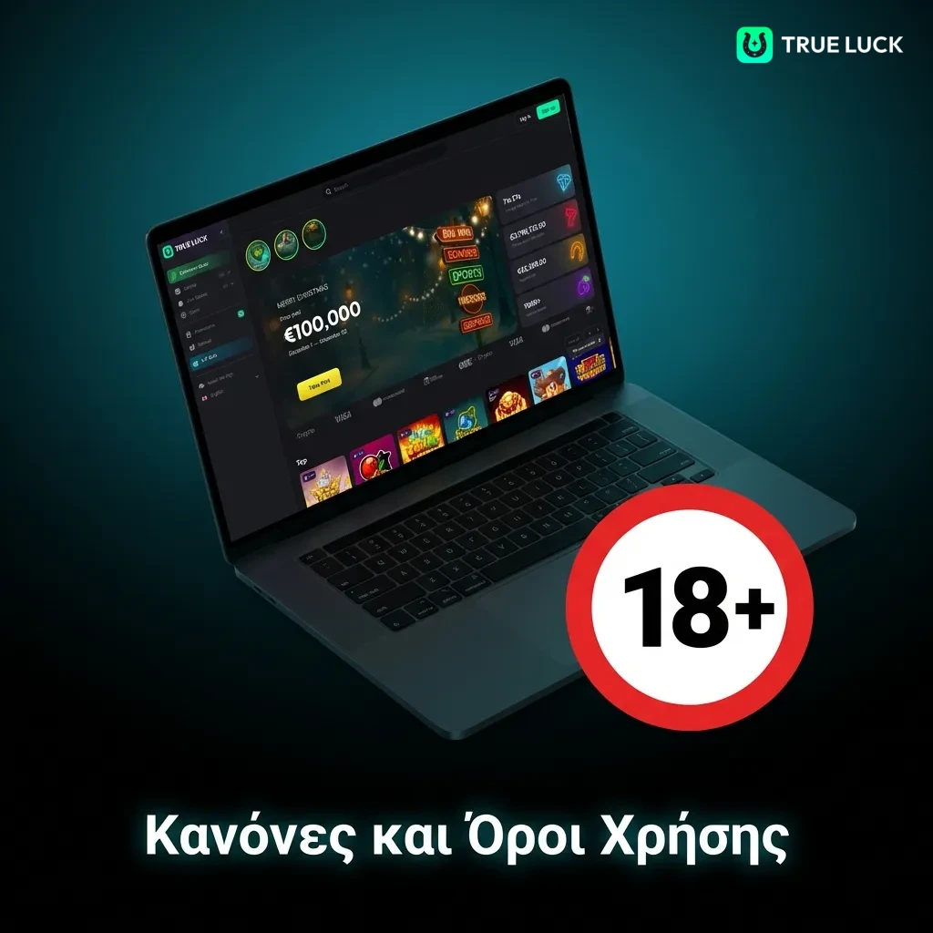 Κύριοι όροι χρήσης στην Ελλάδα: ηλικία 18+, ταυτοποίηση και κανόνες δίκαιου παιχνιδιού.